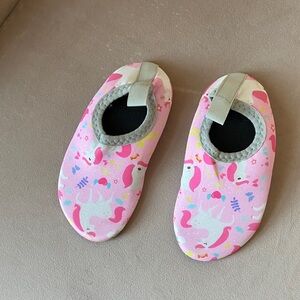 Pink Unicorn Water Shoes for girls 2-3 years old